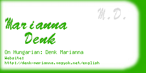 marianna denk business card